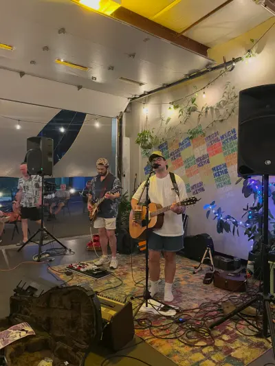 Race James and Matt Caron performing live at High Nine brewing company